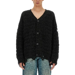CARDIGAN CON SCOLLO A V