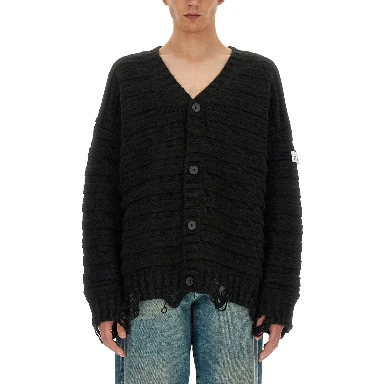 CARDIGAN CON SCOLLO A V