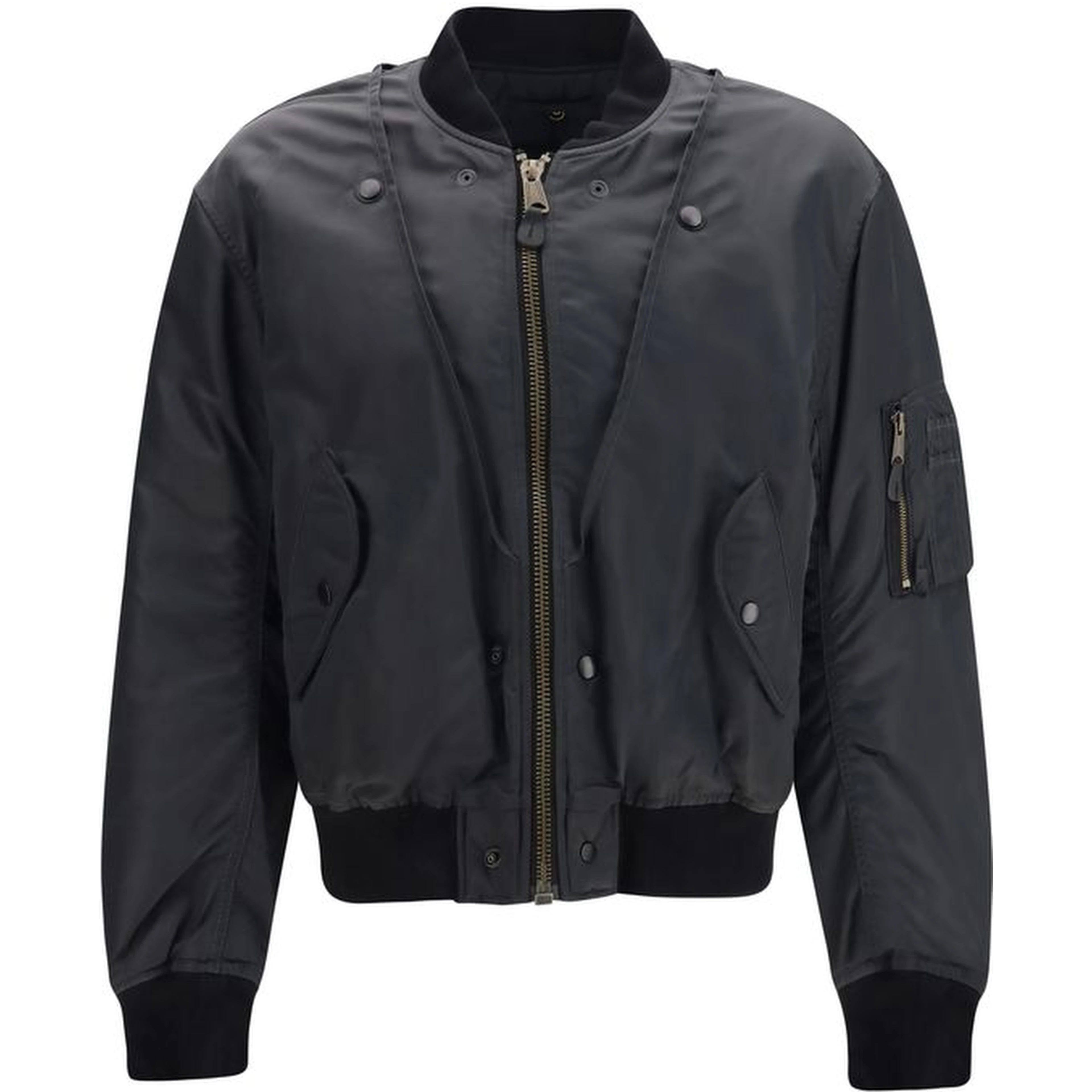 Multicolor Polyamide Bomber