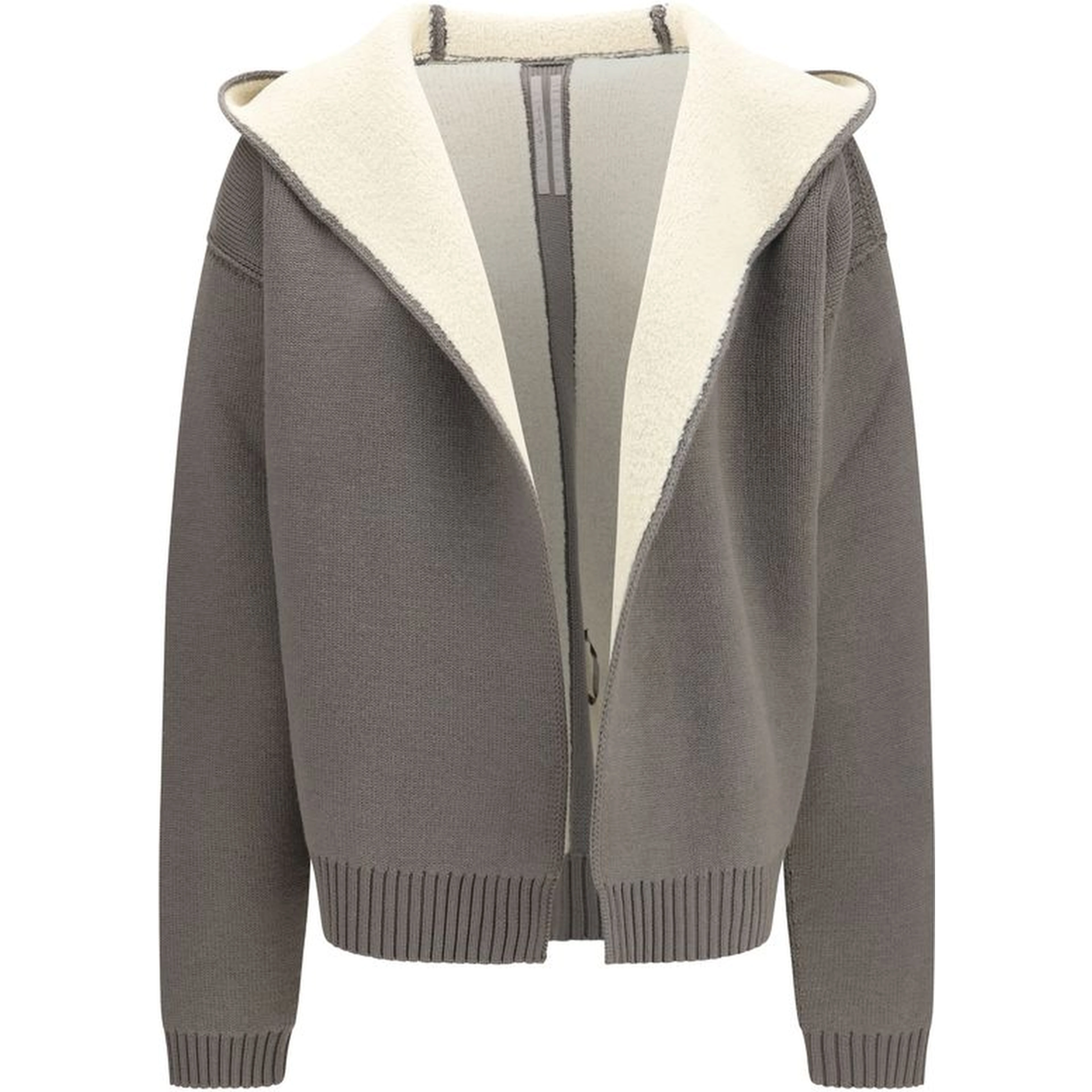 Gray Wool Oves Aries Hoodie