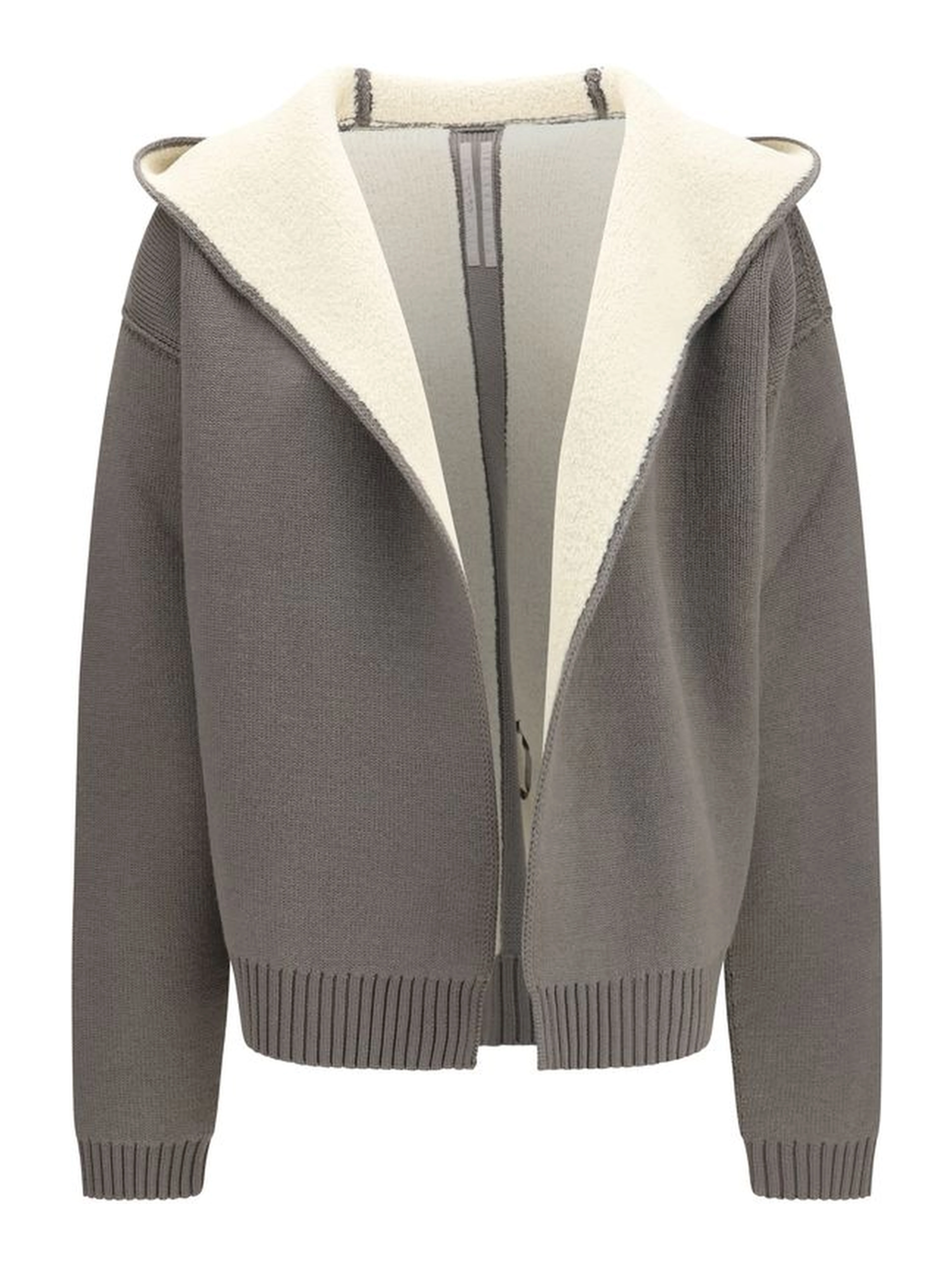 Gray Wool Oves Aries Hoodie