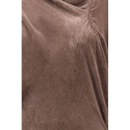 Beige Viscose Casual Dress
