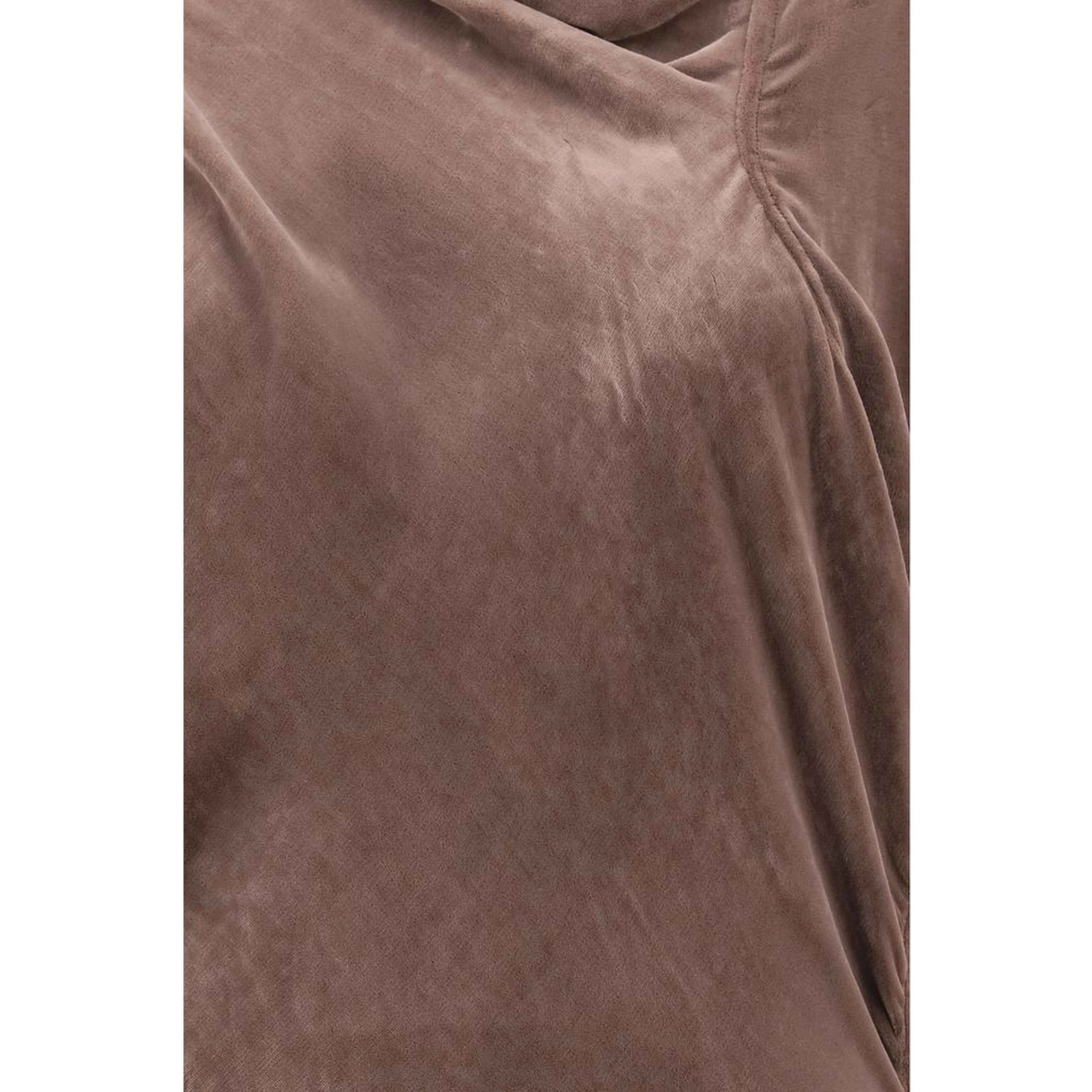 Beige Viscose Casual Dress