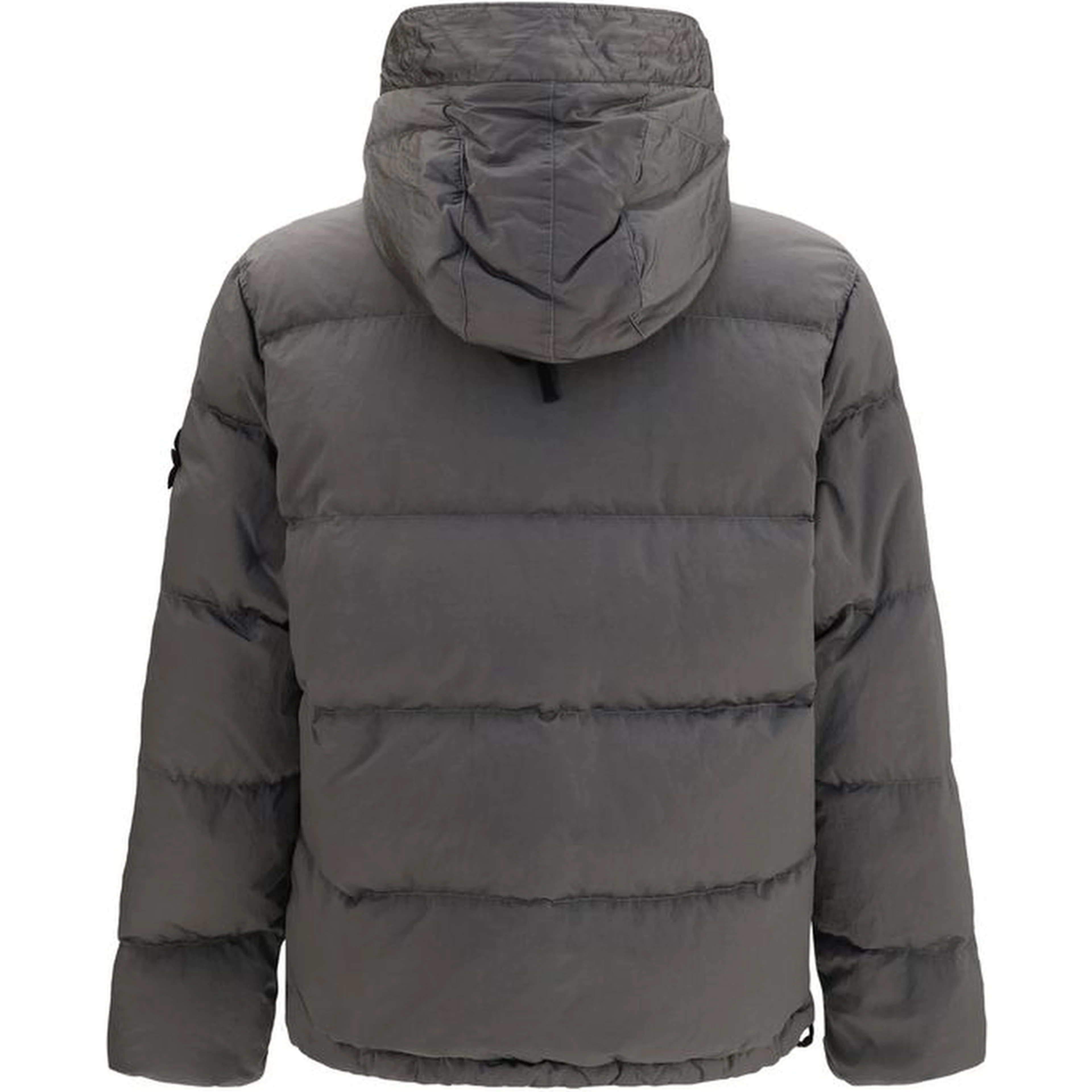 Bicolor Polyamide Full-Length Jacket