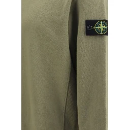 سويت شيرت قطني ثنائي اللون