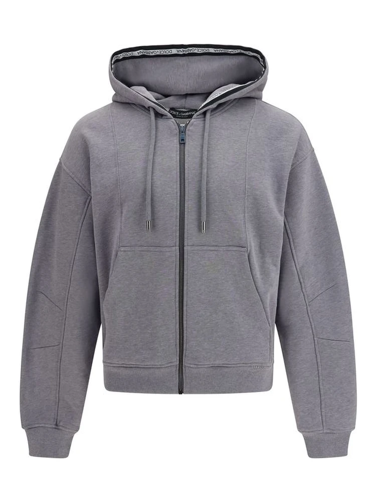 Gray Cotton Sweatshirt