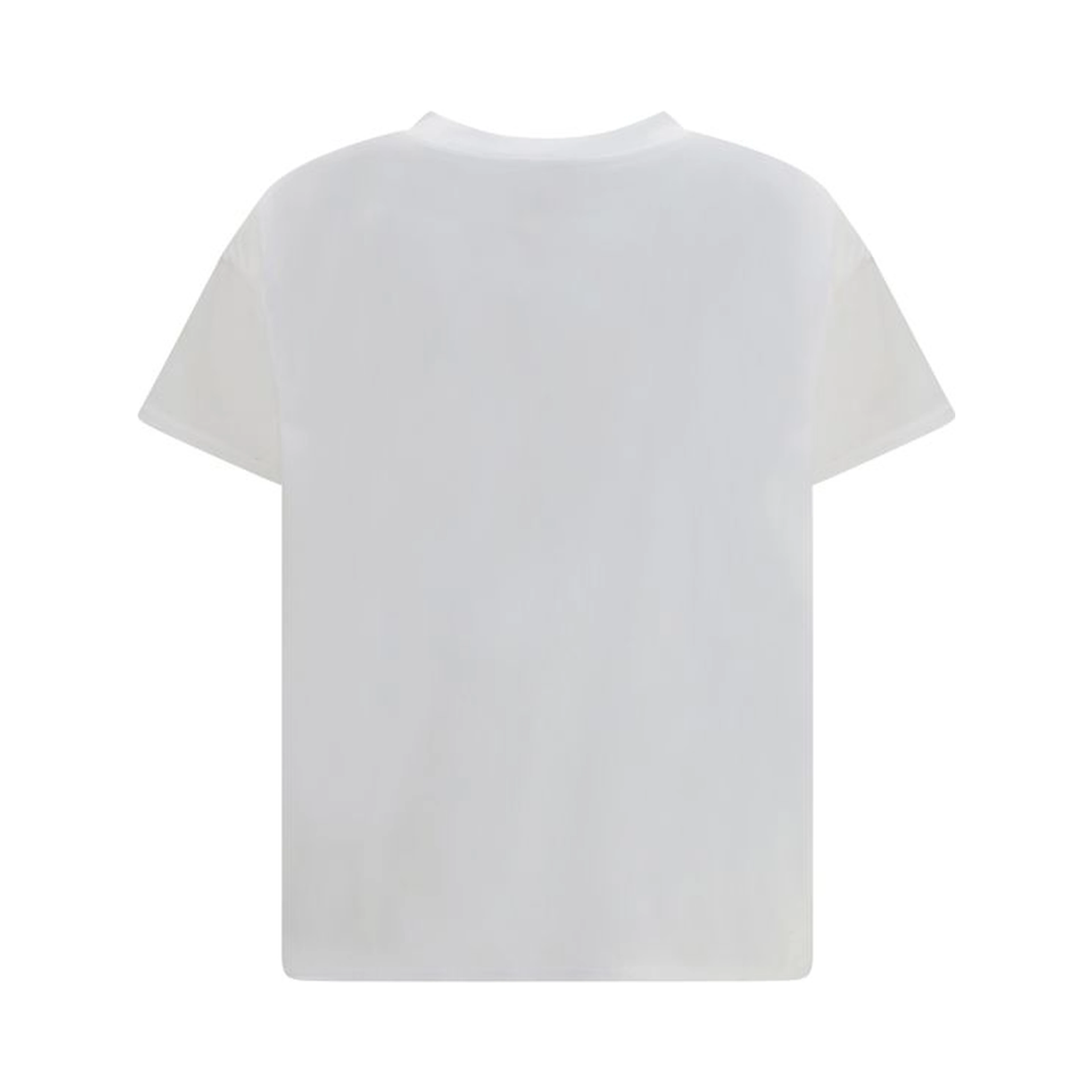 تي شيرت قطني أبيض