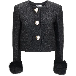 Black Polyester Jacket