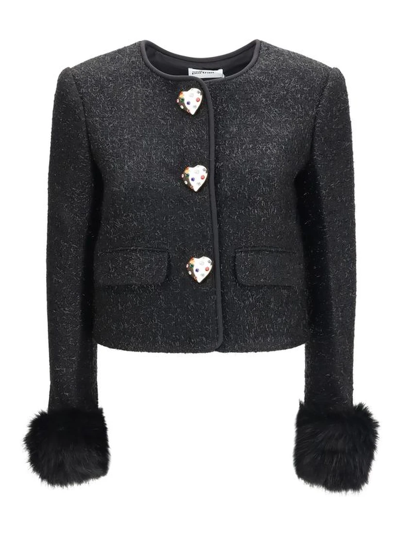 Black Polyester Jacket