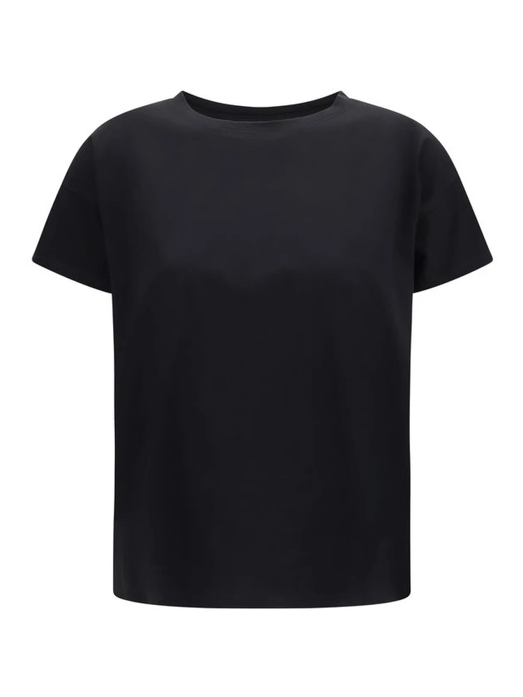 Black Cotton T-Shirt