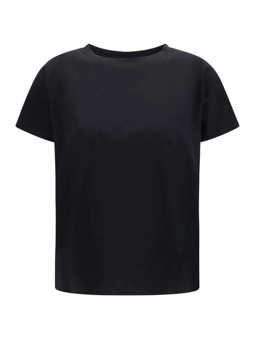 Black Cotton T-Shirt