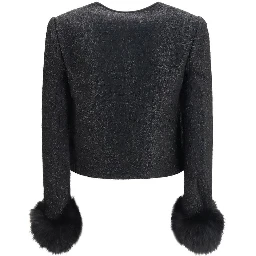 Black Polyester Jacket