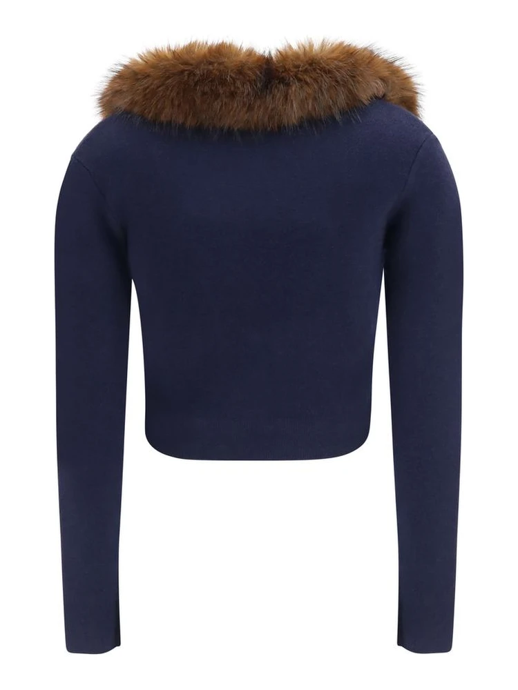Blue Wool Oves Aries Cardigan alternative