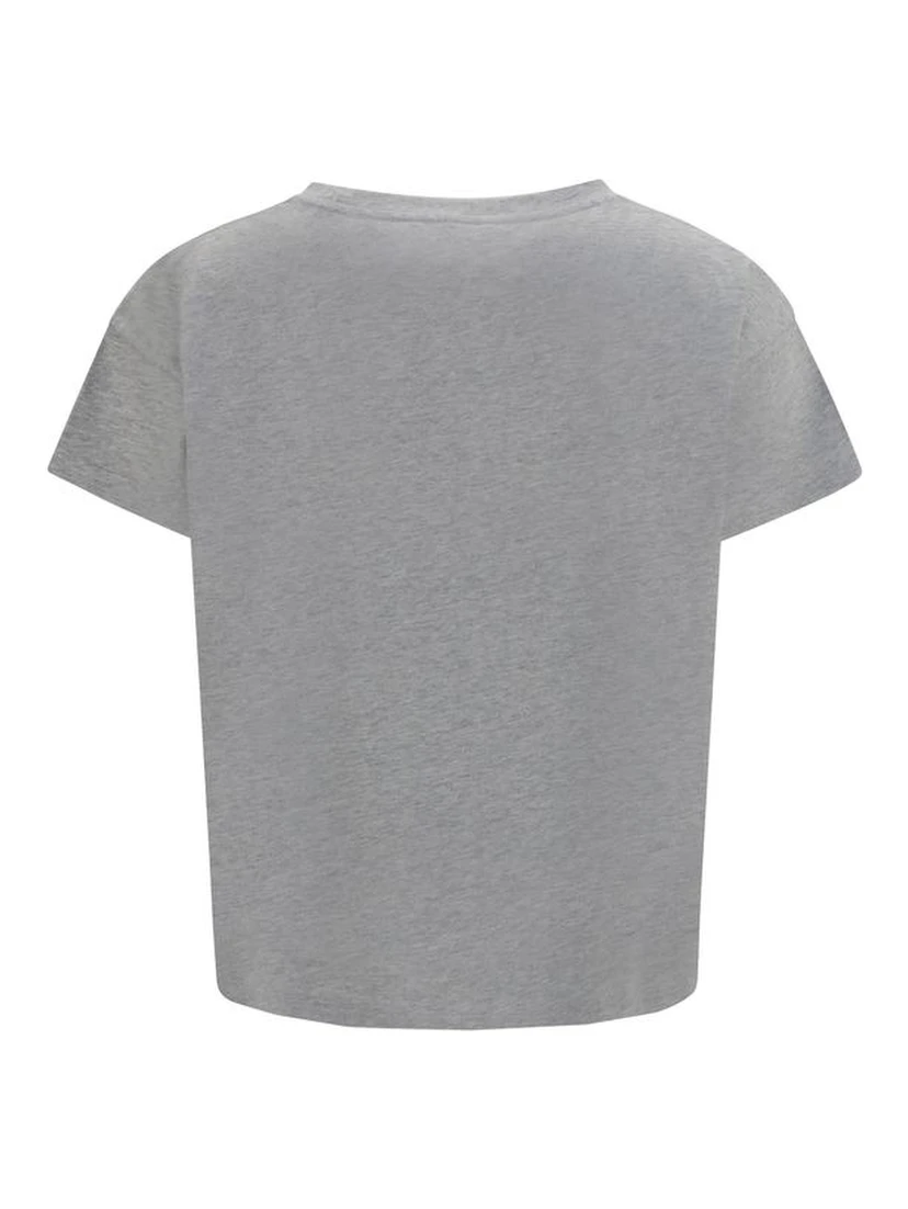 Gray Cotton T-Shirt