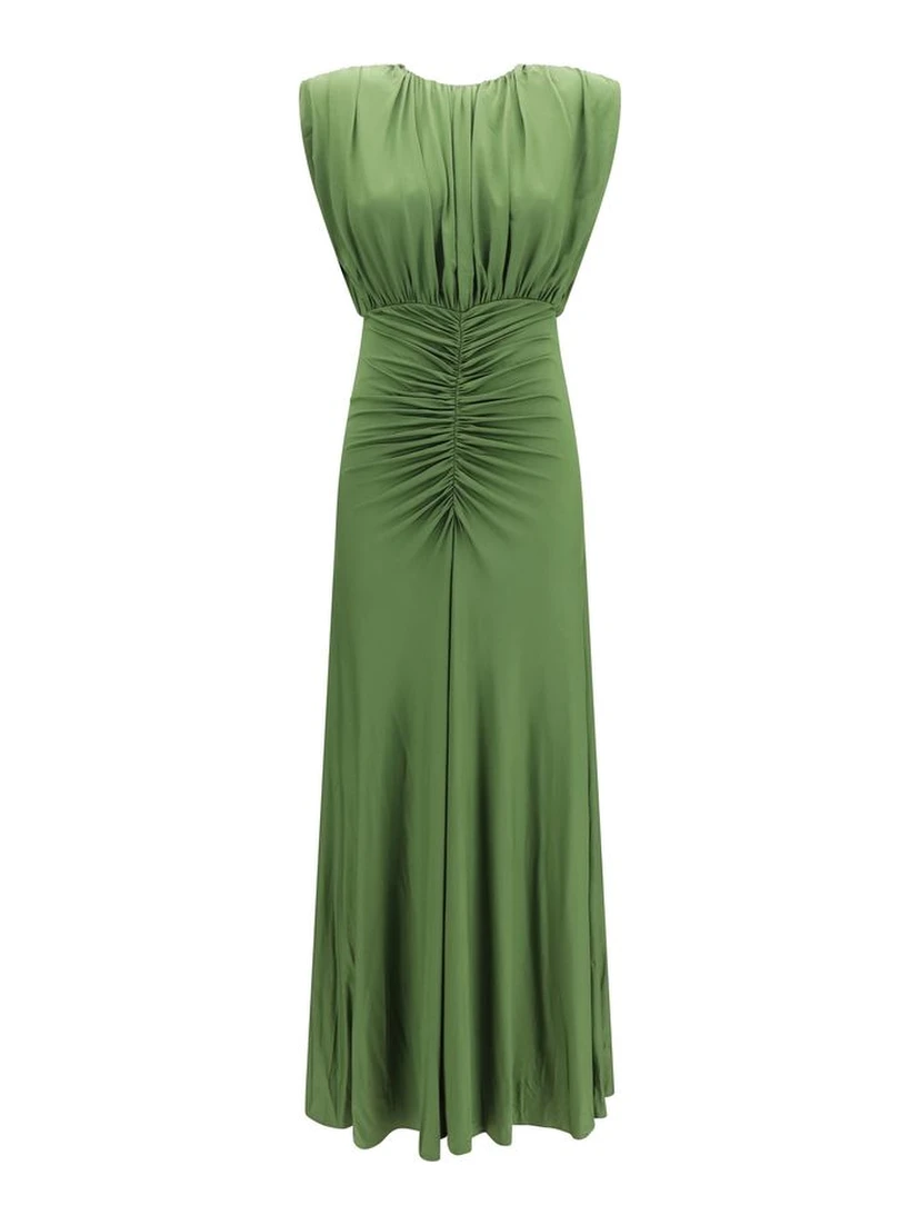 Bicolor Viscose Casual Dress