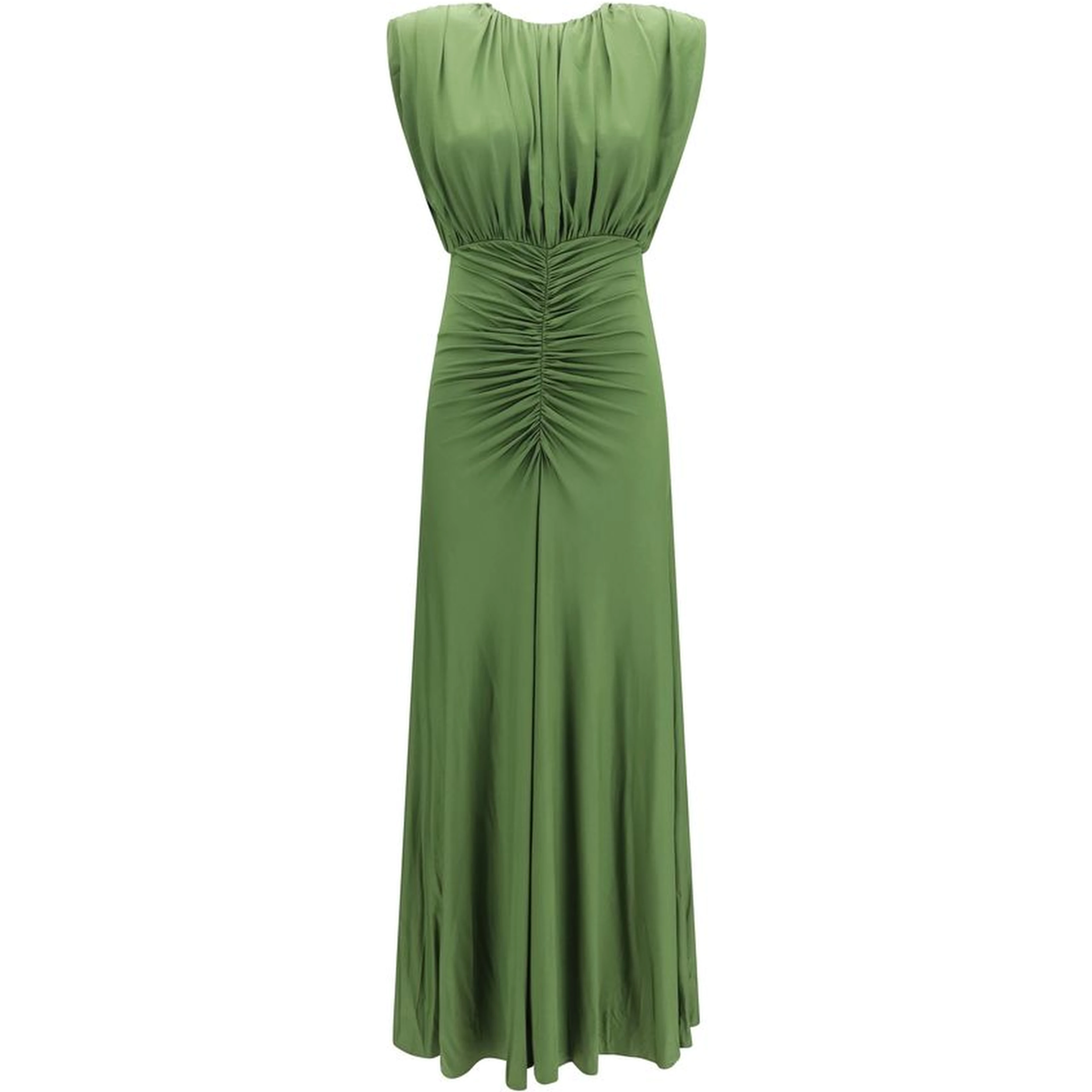 Bicolor Viscose Casual Dress