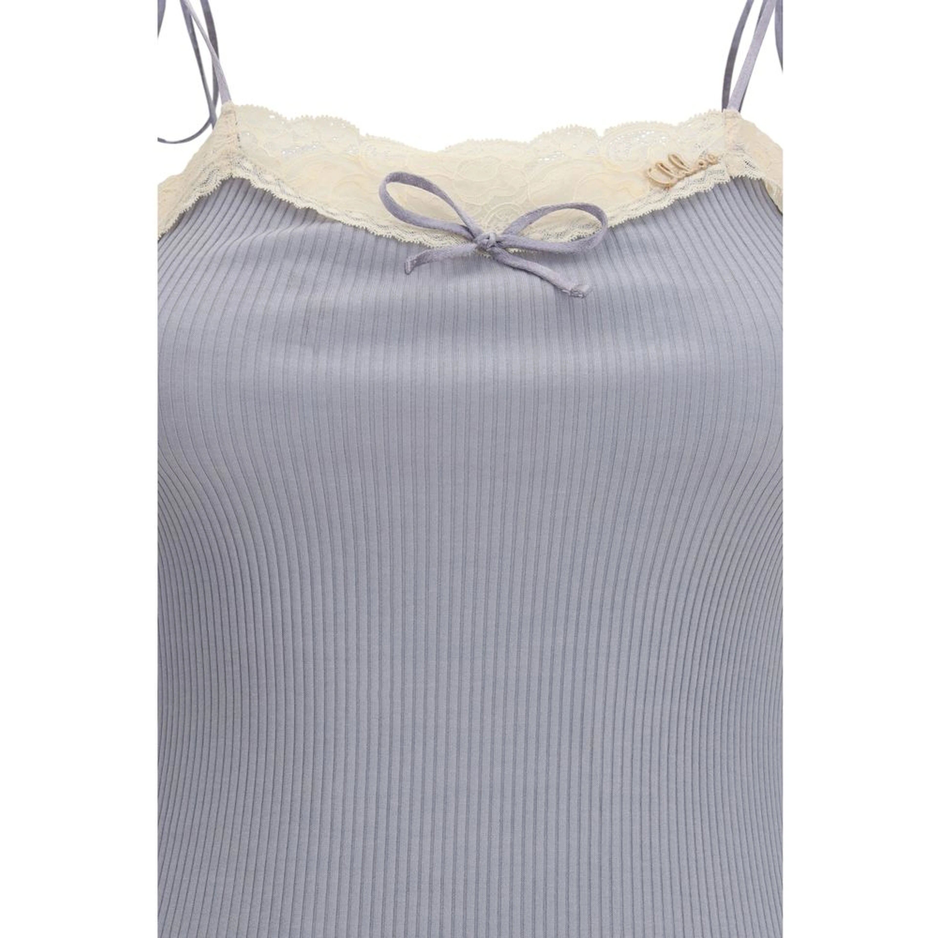 Blue Cashmere T-Shirt