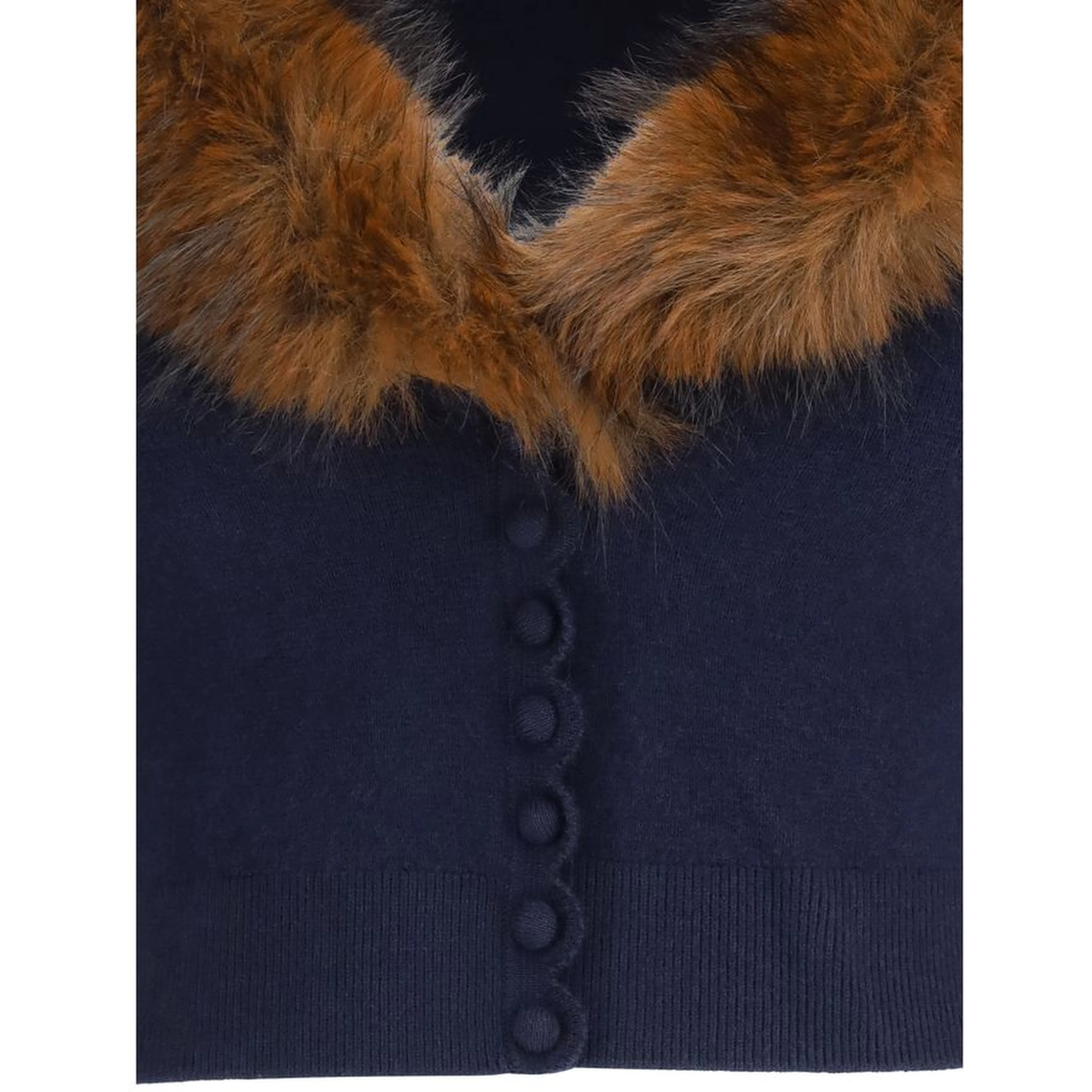 Blue Wool Oves Aries Cardigan
