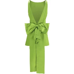 Bicolor Polyester Casual Dress