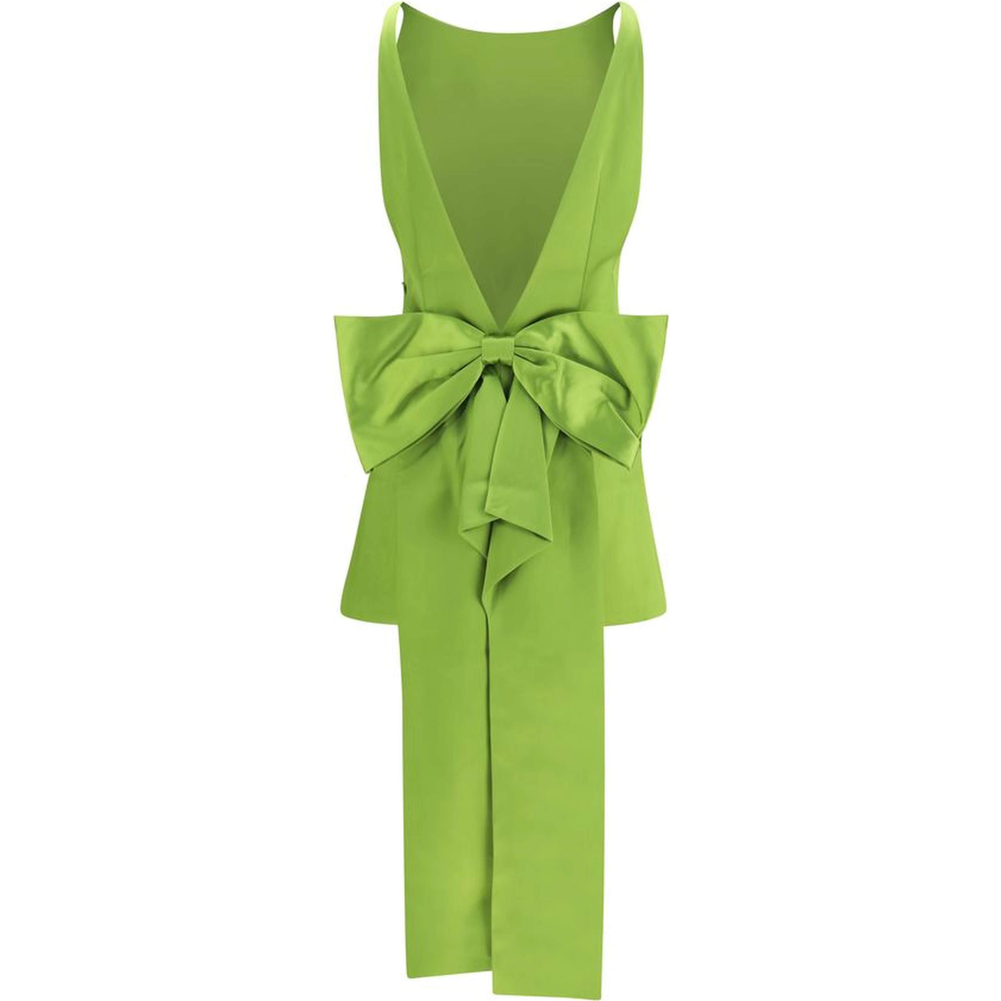 Bicolor Polyester Casual Dress