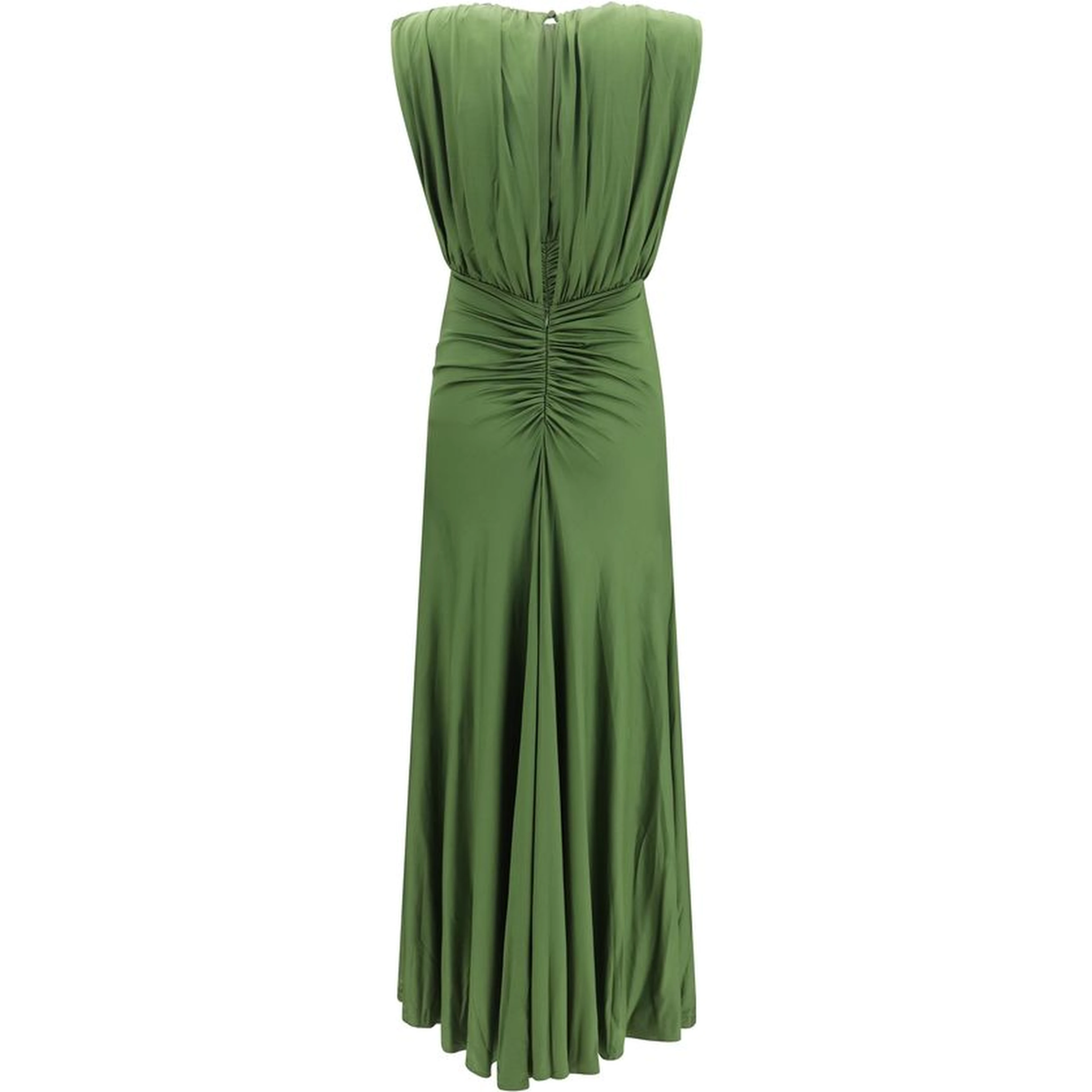 Bicolor Viscose Casual Dress