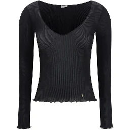 Black Silk Blouse