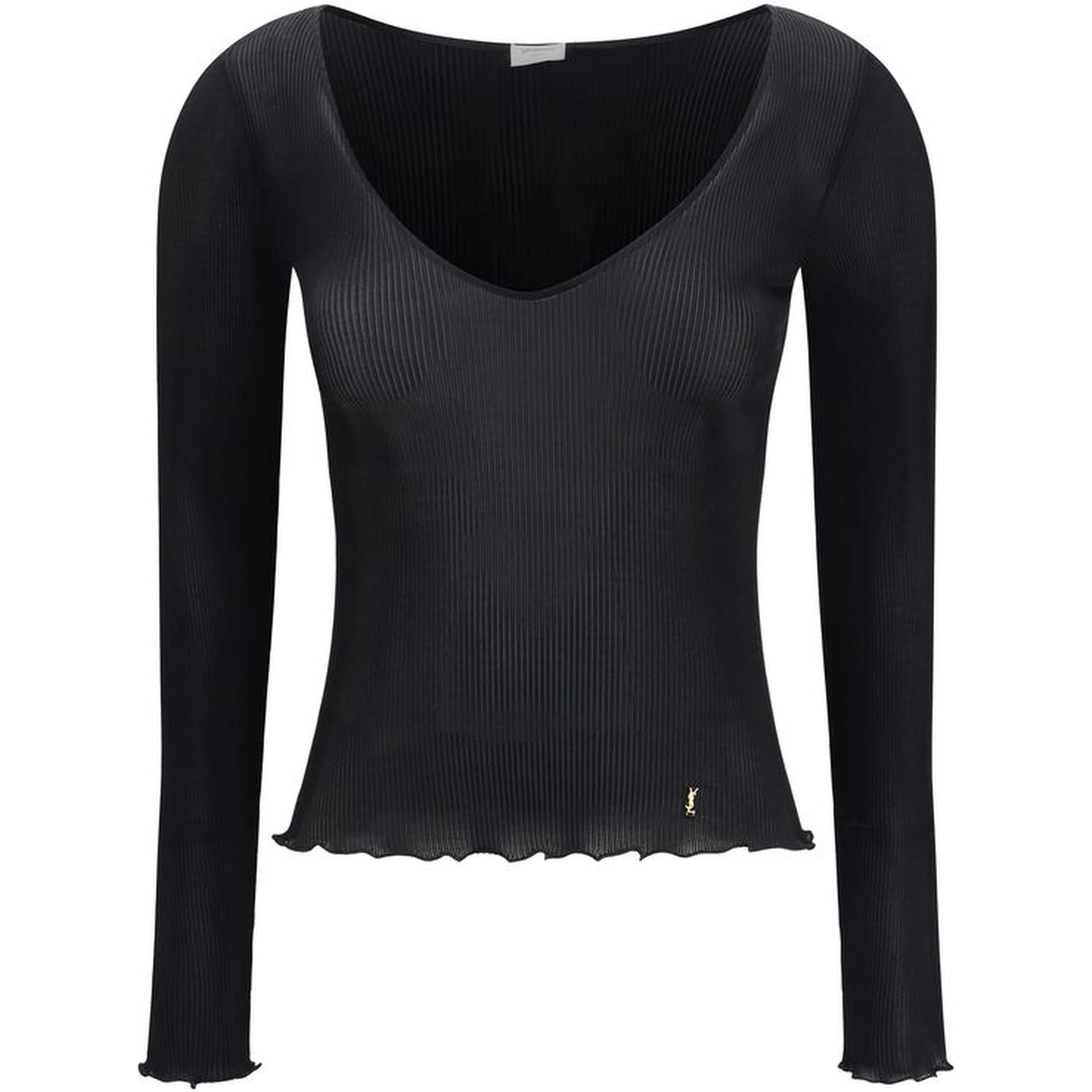 Black Silk Blouse