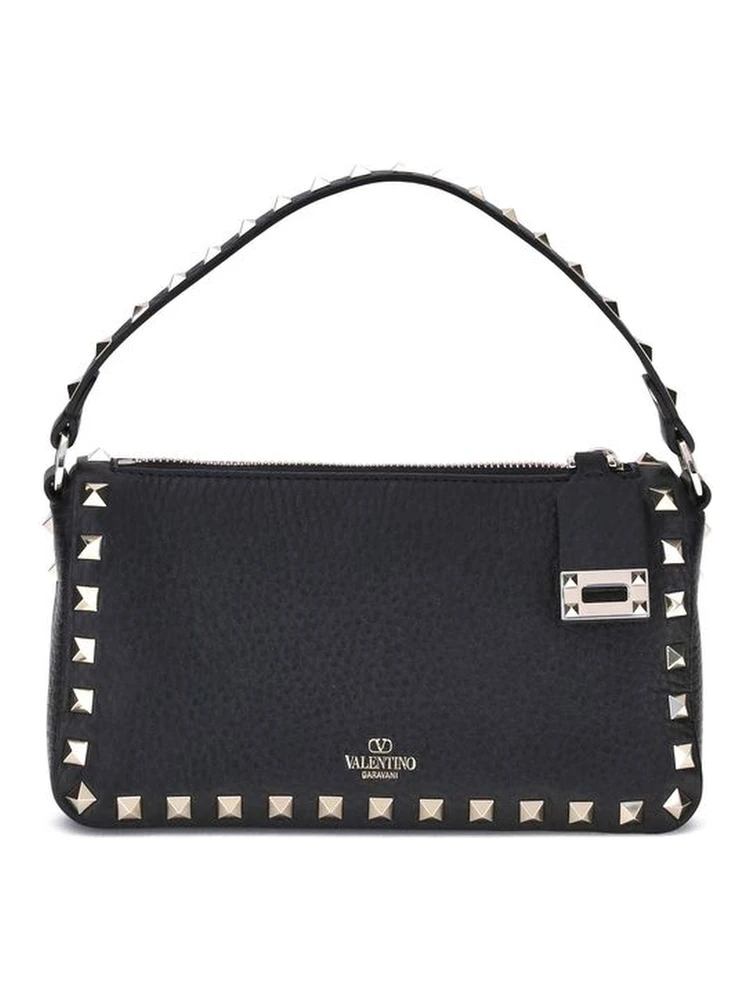 Black Calf Leather Bos Taurus Shoulder Bag