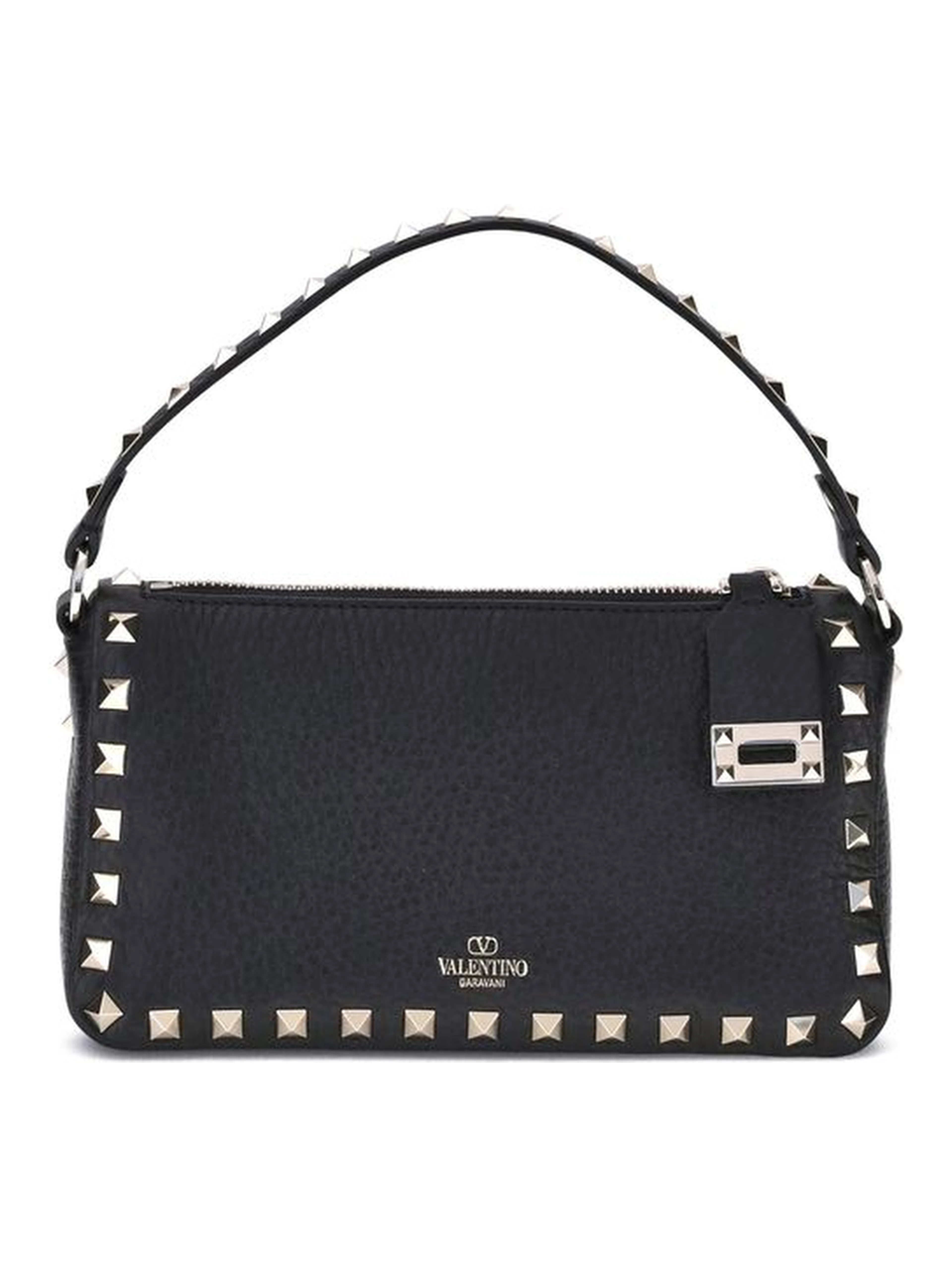 Black Calf Leather Bos Taurus Shoulder Bag