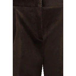 Brown Cotton Pants
