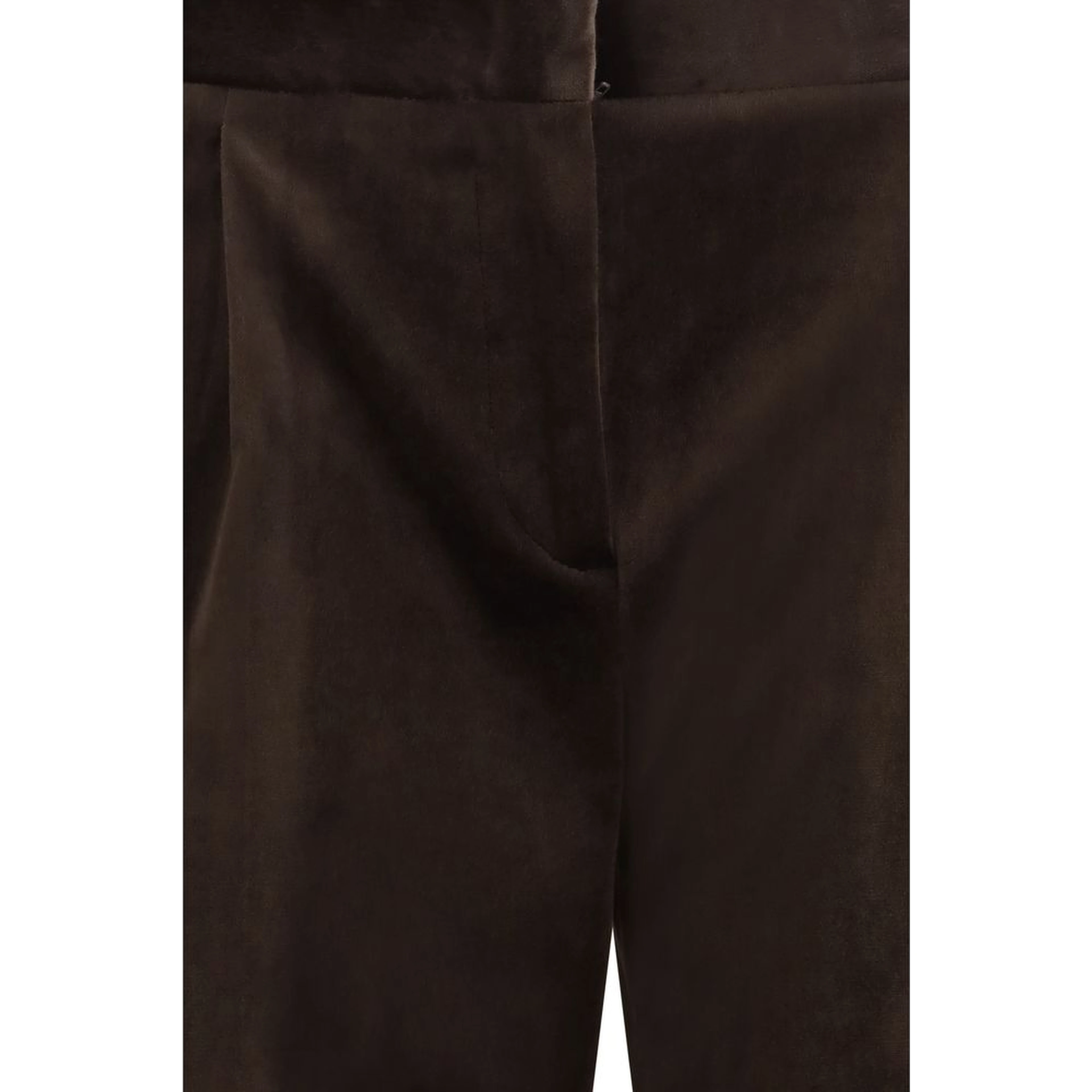 Brown Cotton Pants