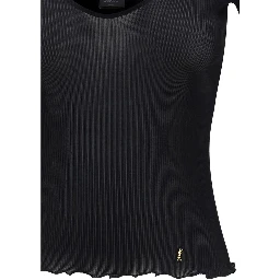 Black Silk Blouse