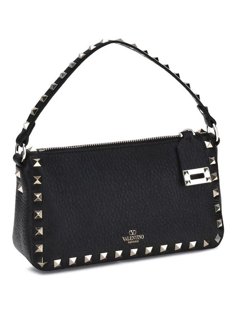 Black Calf Leather Bos Taurus Shoulder Bag