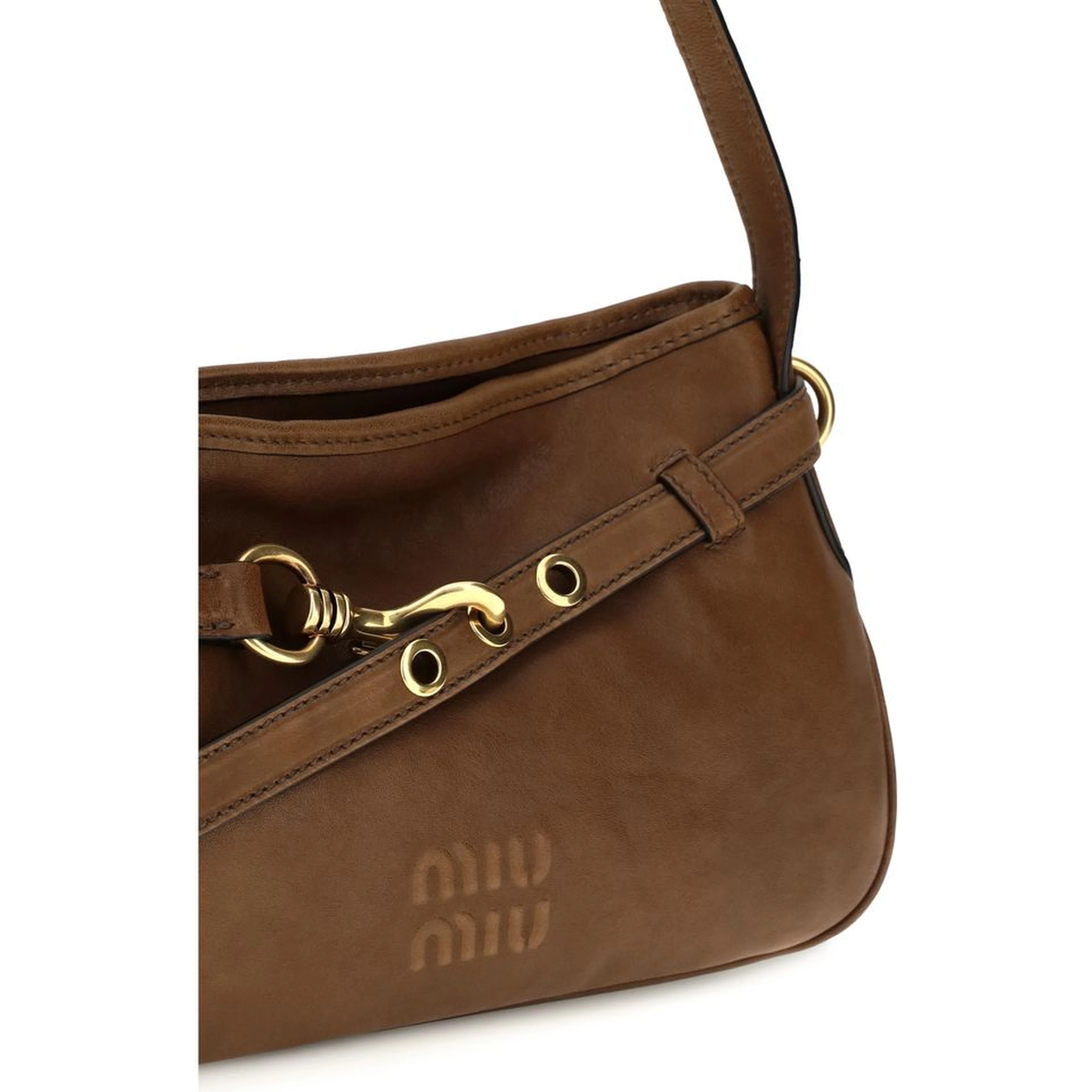Brown Lamb Ovis Aries Aries Shoulder Bag