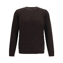 Brown Wool Oves Aries Sweatshirt