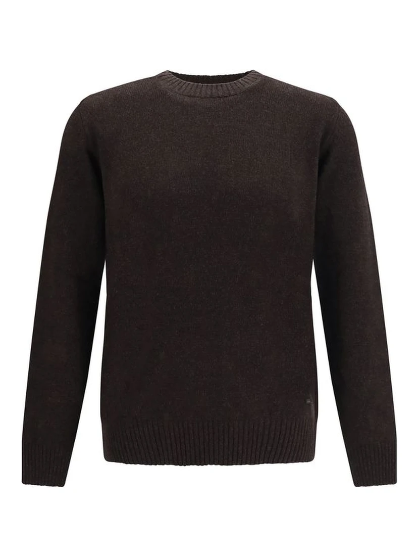 Brown Wool Oves Aries Sweatshirt