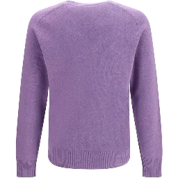 Purple Cashmere Sweater