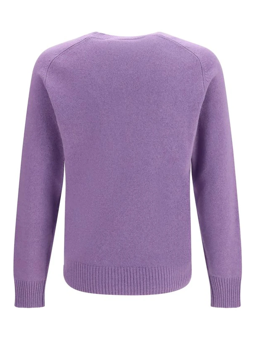 Purple Cashmere Sweater
