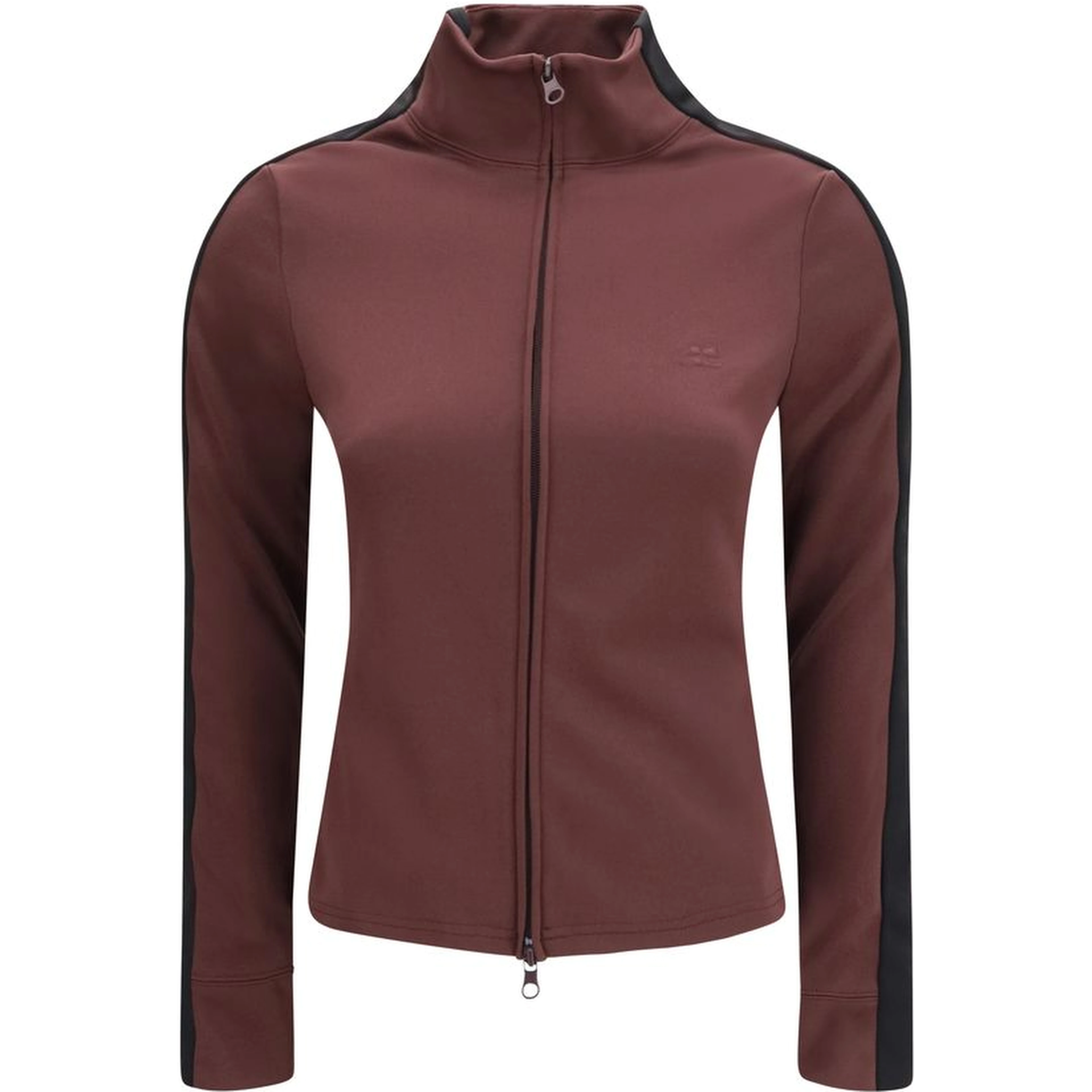 Bordeaux Polyester Sweatshirt
