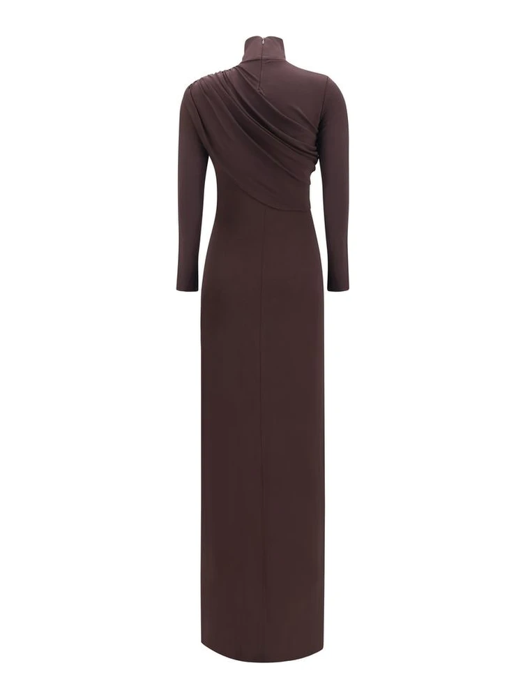 Brown Viscose Casual Dress alternative