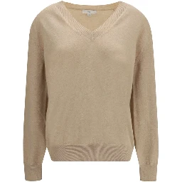 Beige Cashmere Sweater