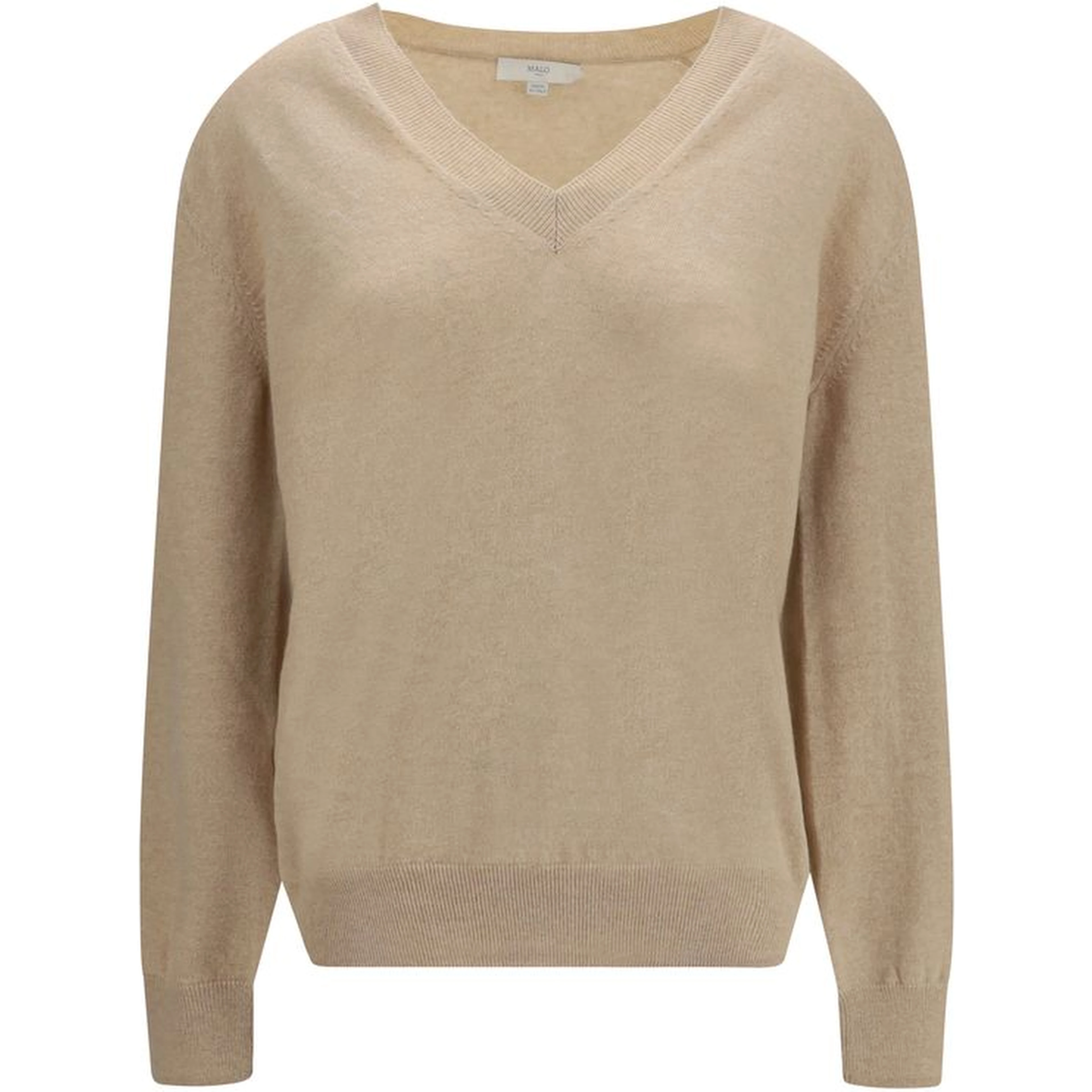 Beige Cashmere Sweater