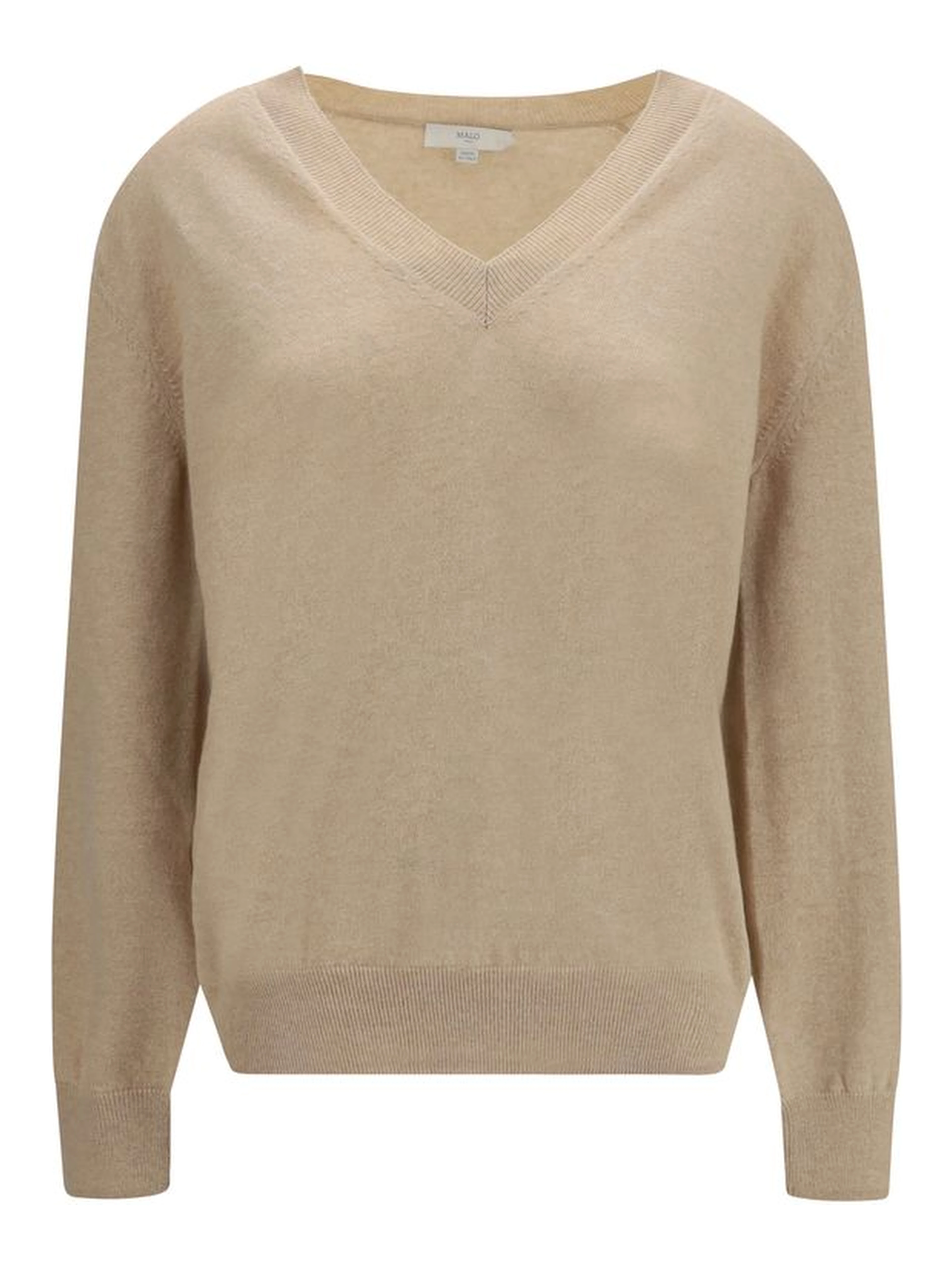 Beige Cashmere Sweater