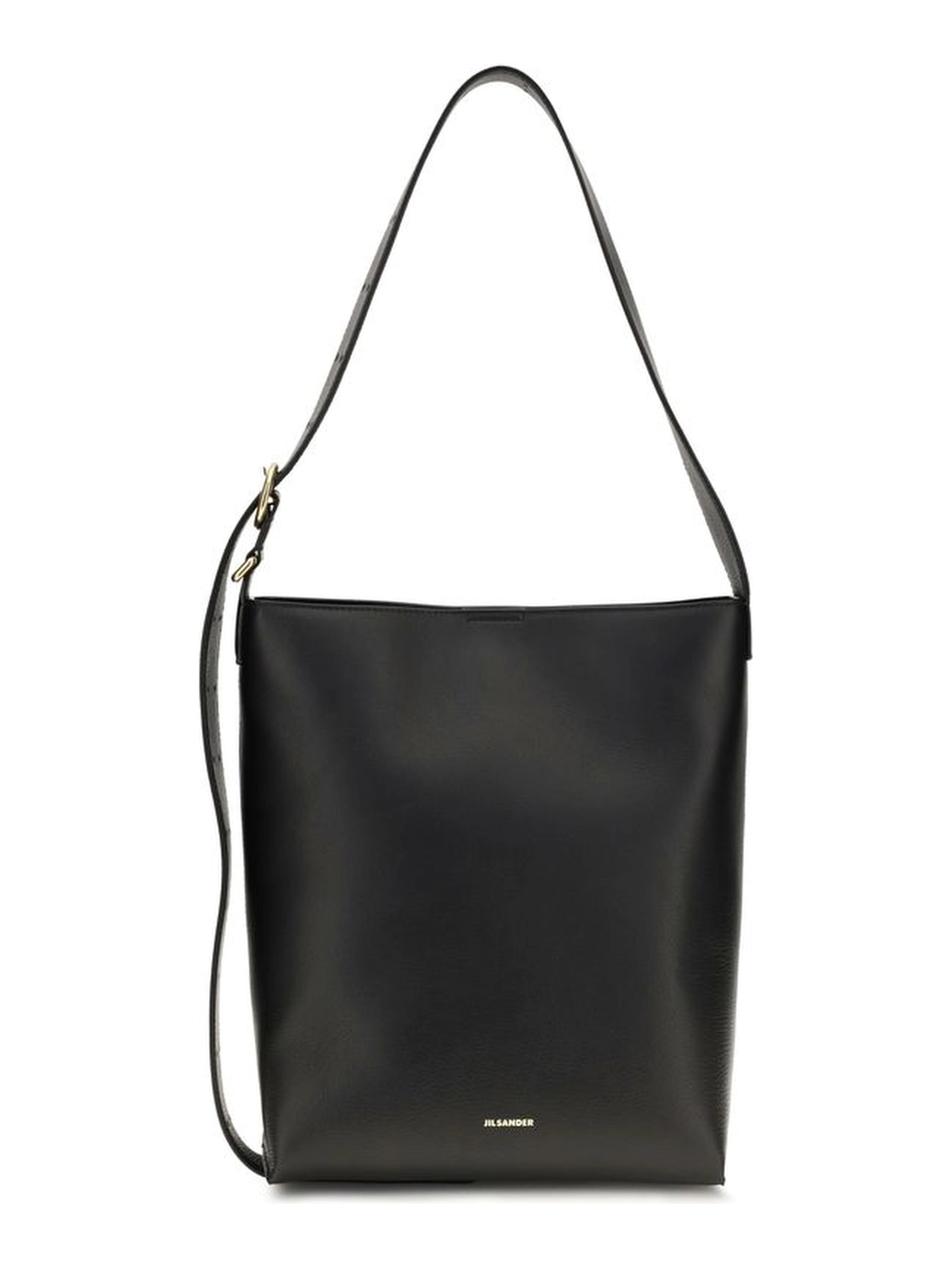 Black Calf Leather Bos Taurus Handbag