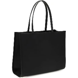 Black Polyamide Handbag