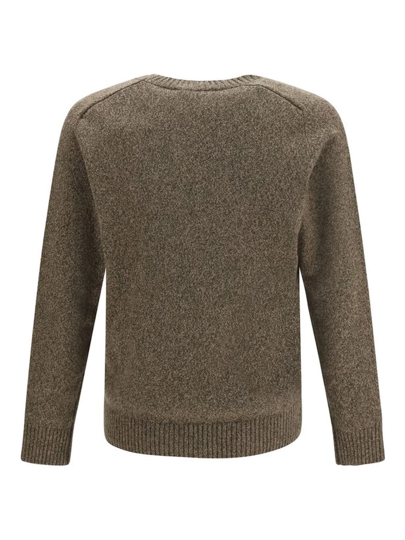 Bicolor Wool Oves Aries Sweatshirt