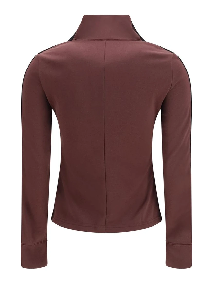 Bordeaux Polyester Sweatshirt