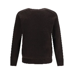 Brown Wool Oves Aries Sweatshirt