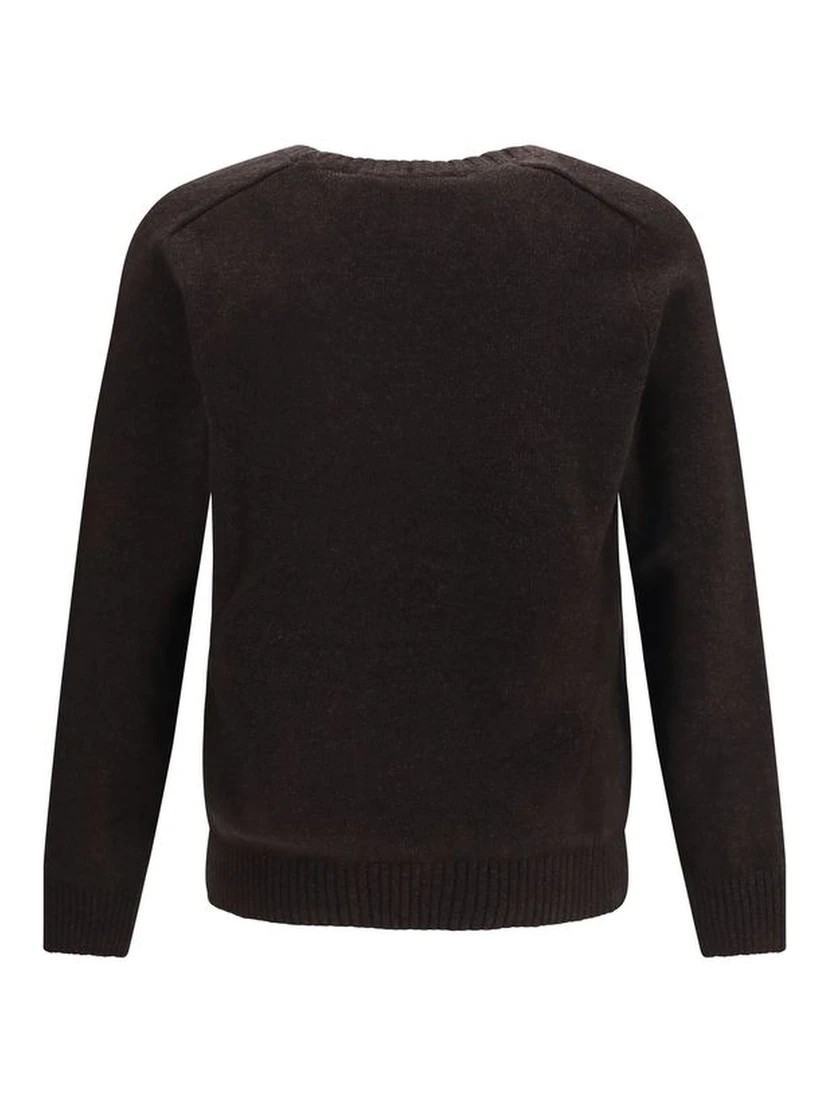 Brown Wool Oves Aries Sweatshirt