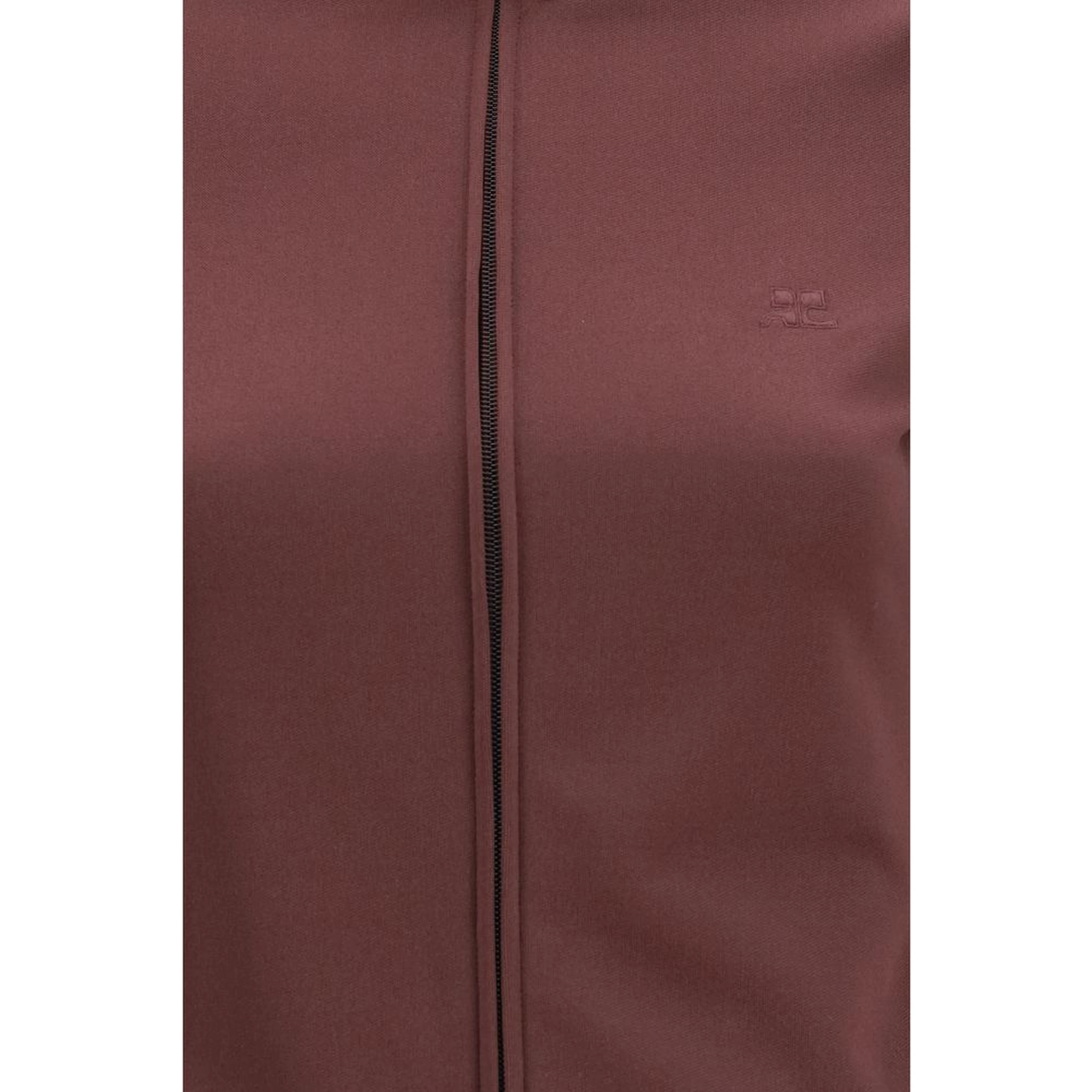 Bordeaux Polyester Sweatshirt